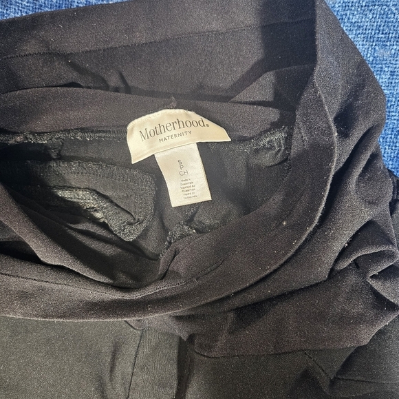 Motherhood Maternity Black Pants Office Workwear Small - Picture 2 of 8